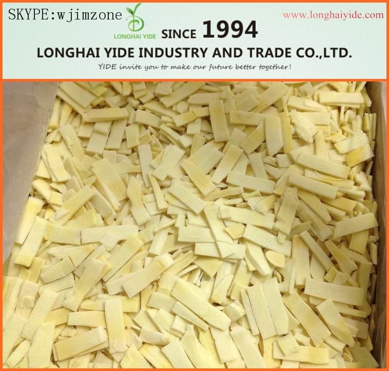 IQF Bamboo shoot slices frozen bamboo shoots